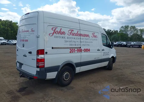 2016 Mercedes-Benz Sprinter 2500 Normal Roof from USA, damaged, VIN WD3PE7DD0GP349354